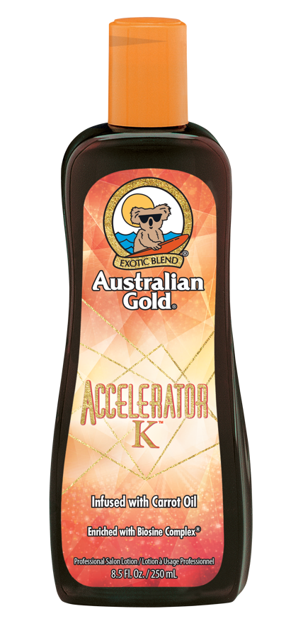 Australian Gold ACCELERATOR K iedeguma veicinātājs ar burkānu eļļu 250ml