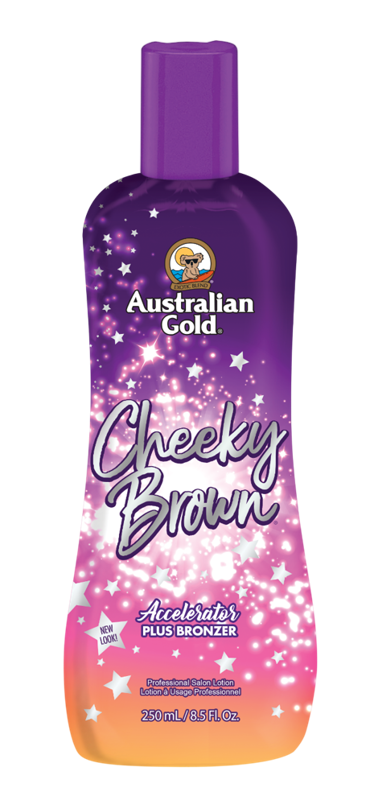 Australian Gold Cheeky Brown solārija krēms ar tūlītējiem bronzeriem
