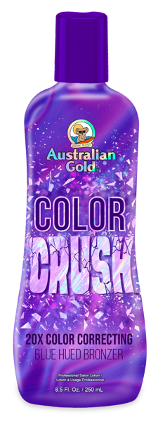 Australian Gold COLOR CRUSH 20x krāsu koriģējošais bronzeru maisījums 250ml