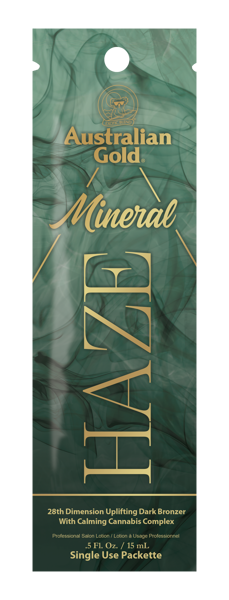 Australian Gold® MINERAL HAZE limited edition iedeguma krēms ar DHA bronzeriem