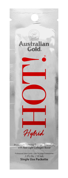 Australian Gold® HOT!® Hybrid iedeguma veicinātājs ar Red Light Collagen Boost